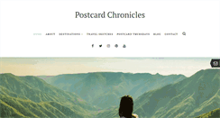 Desktop Screenshot of postcardchronicles.com